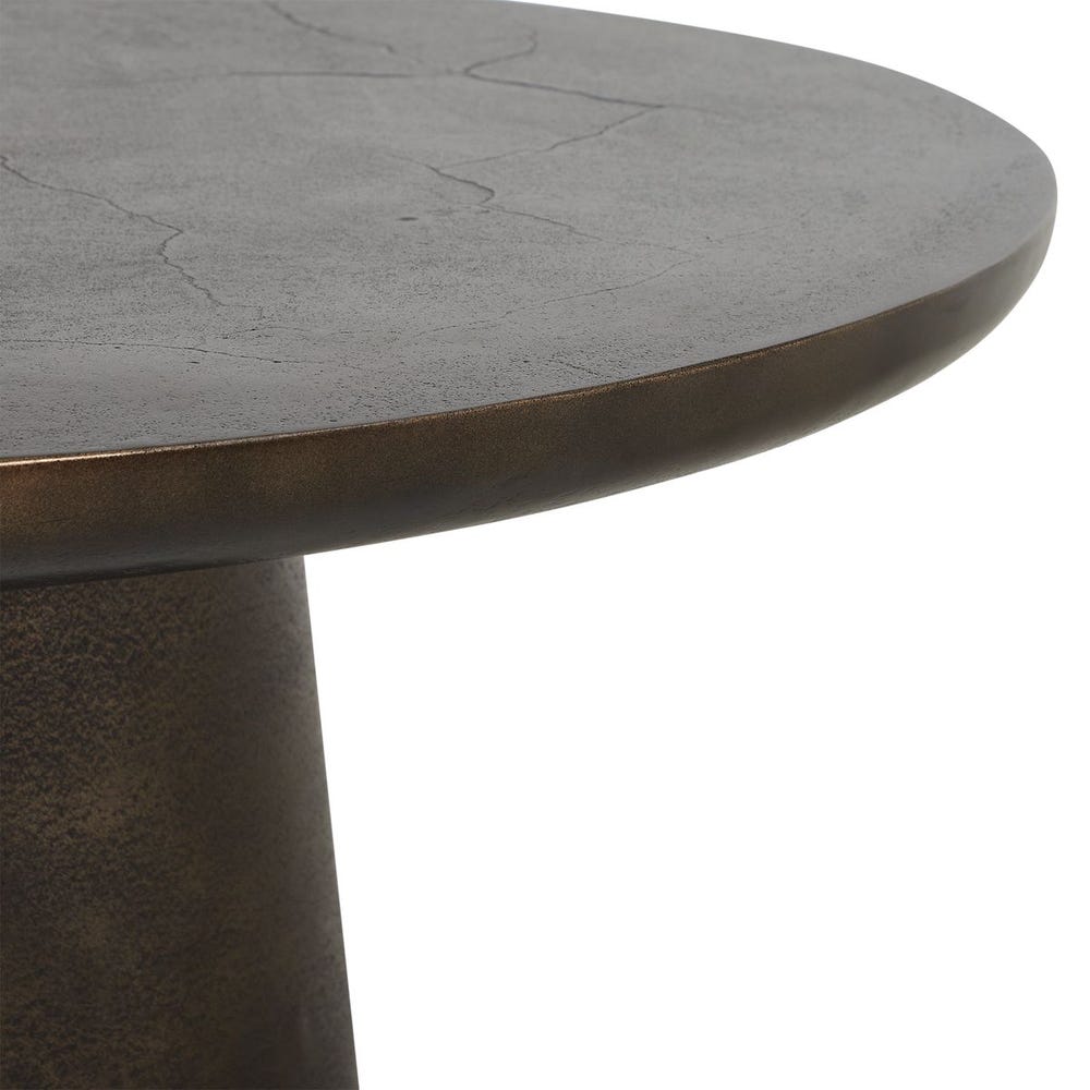 Madrone Indoor-Outdoor Coffee Table, Golden Dark Bronze 2C