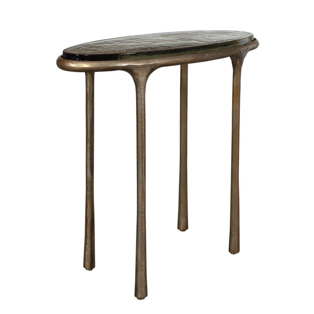 Ata Accent Table, Brass