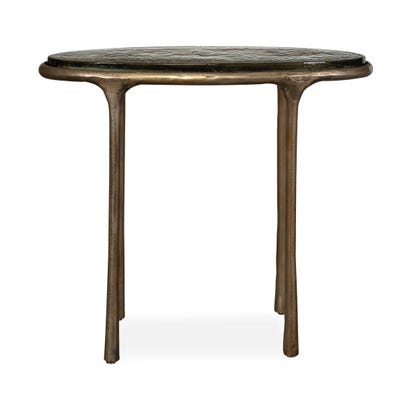 Ata Accent Table, Brass