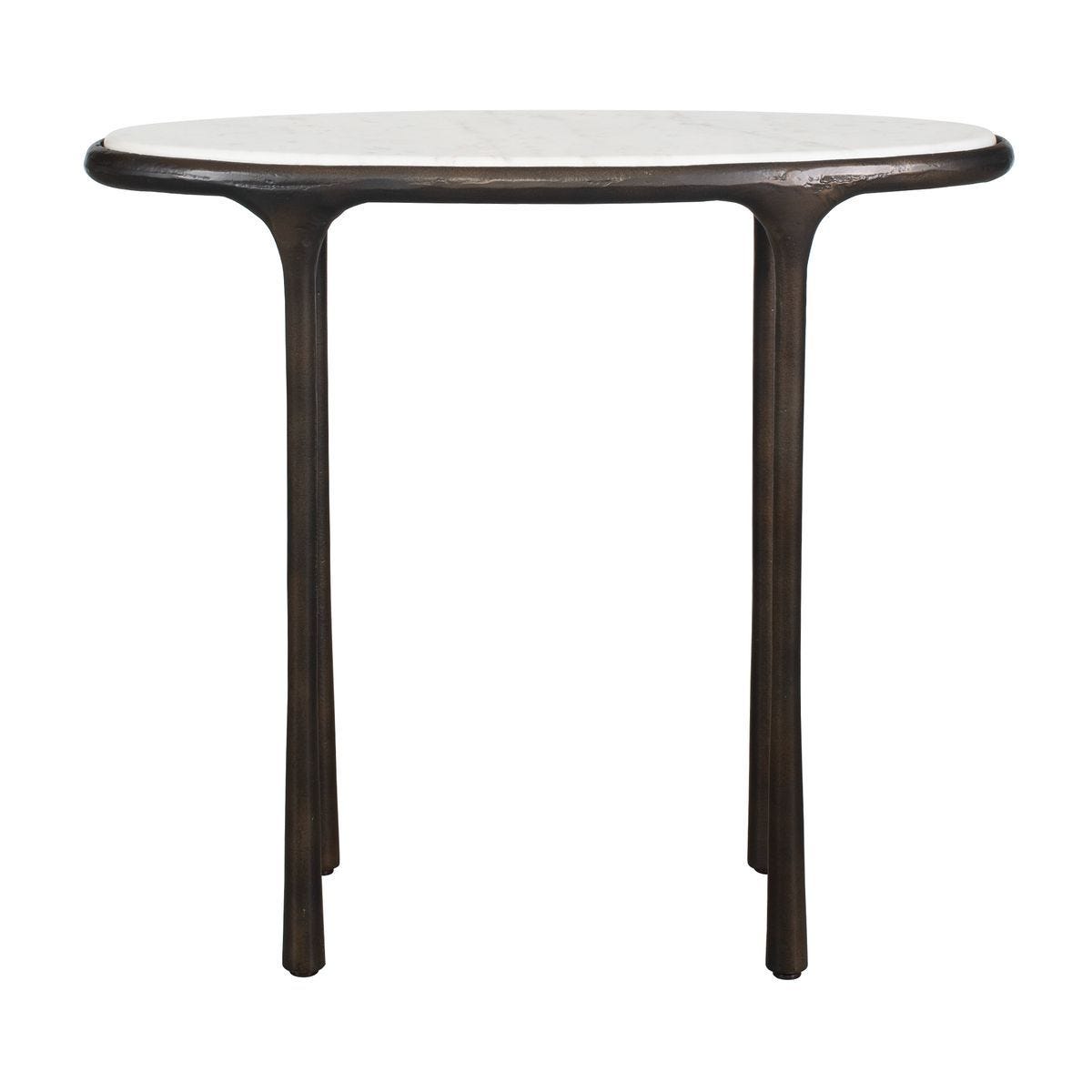 Ata Accent Table, Dark Bronze – Furniture by Uttermost | Sutter & Vale