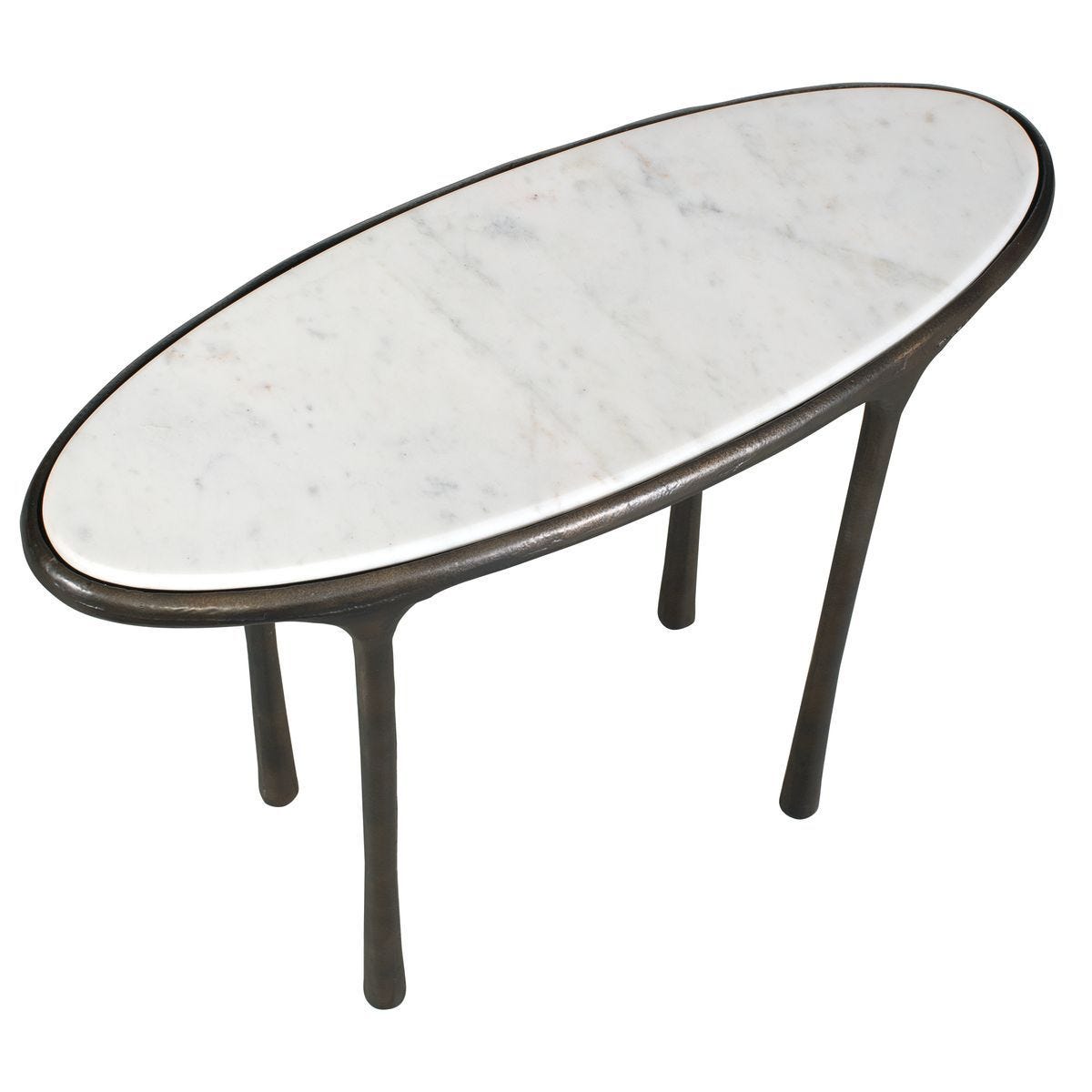 Ata Accent Table, Dark Bronze – Furniture by Uttermost | Sutter & Vale