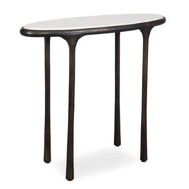 Ata Accent Table, Dark Bronze