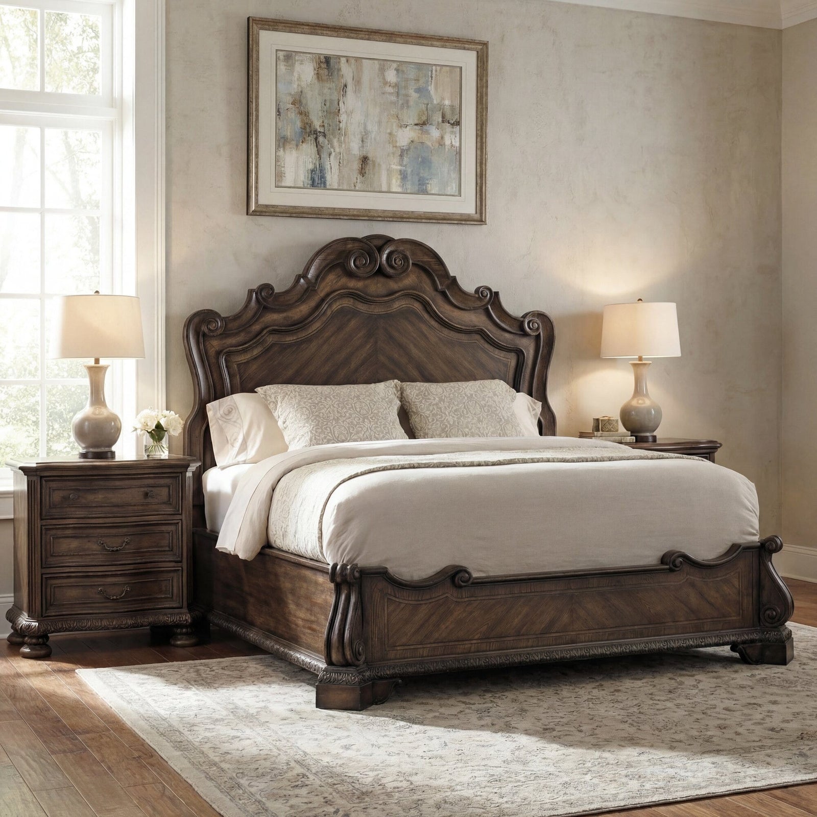 Rhapsody Three Drawer Nightstand