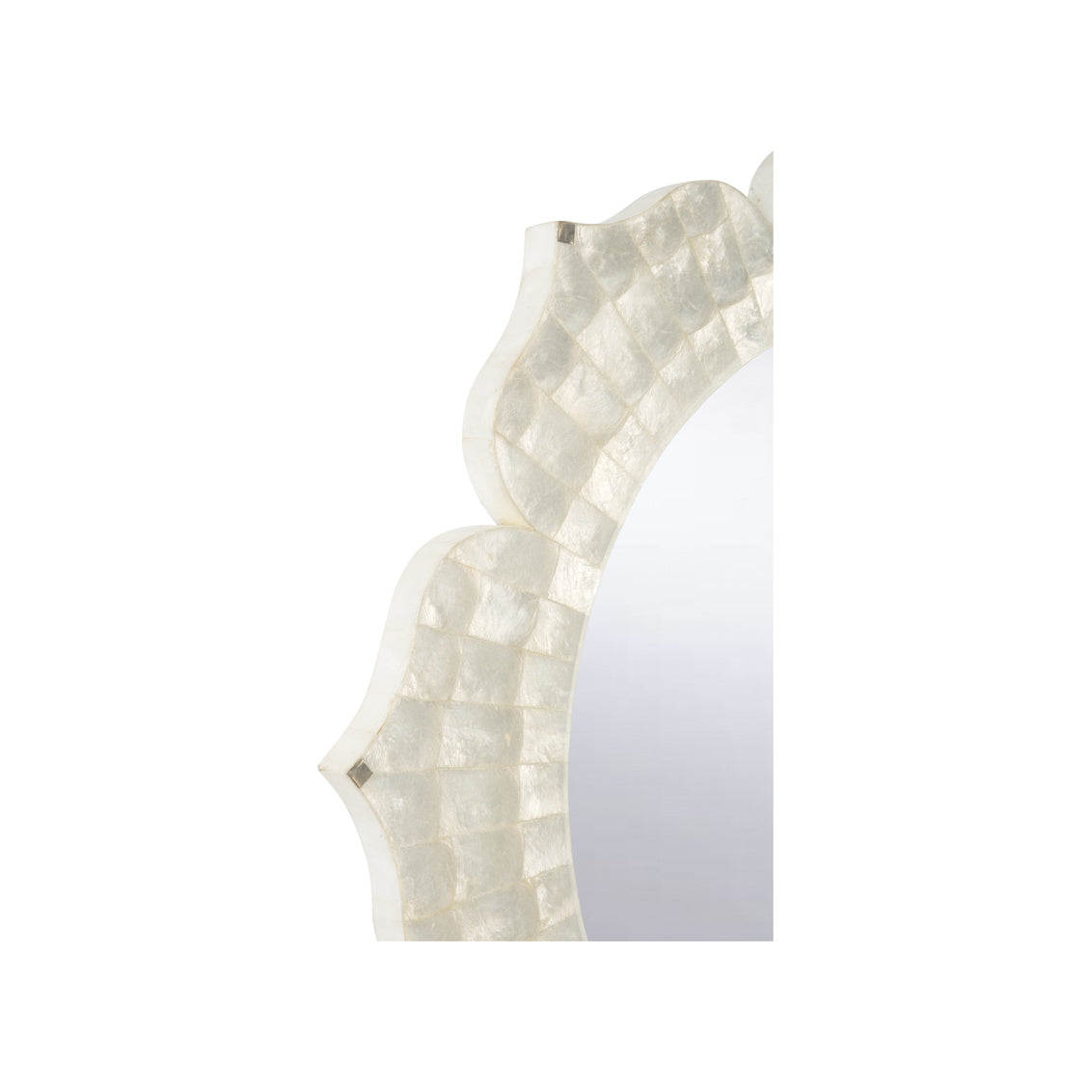 Lotus Flower Mirror in 37 / Shell - Chelsea House