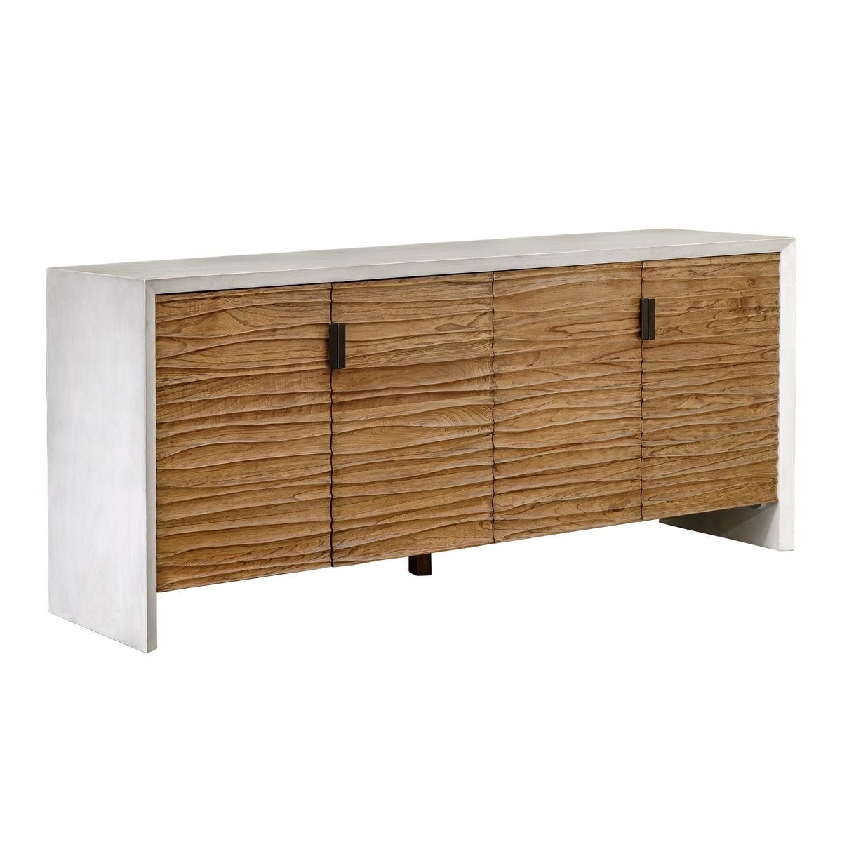 Brinson 4 Door Cabinet – Furniture by Uttermost | Sutter & Vale