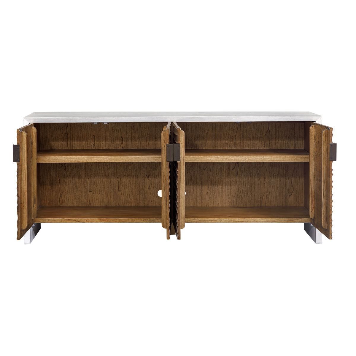 Brinson 4 Door Cabinet – Furniture by Uttermost | Sutter & Vale