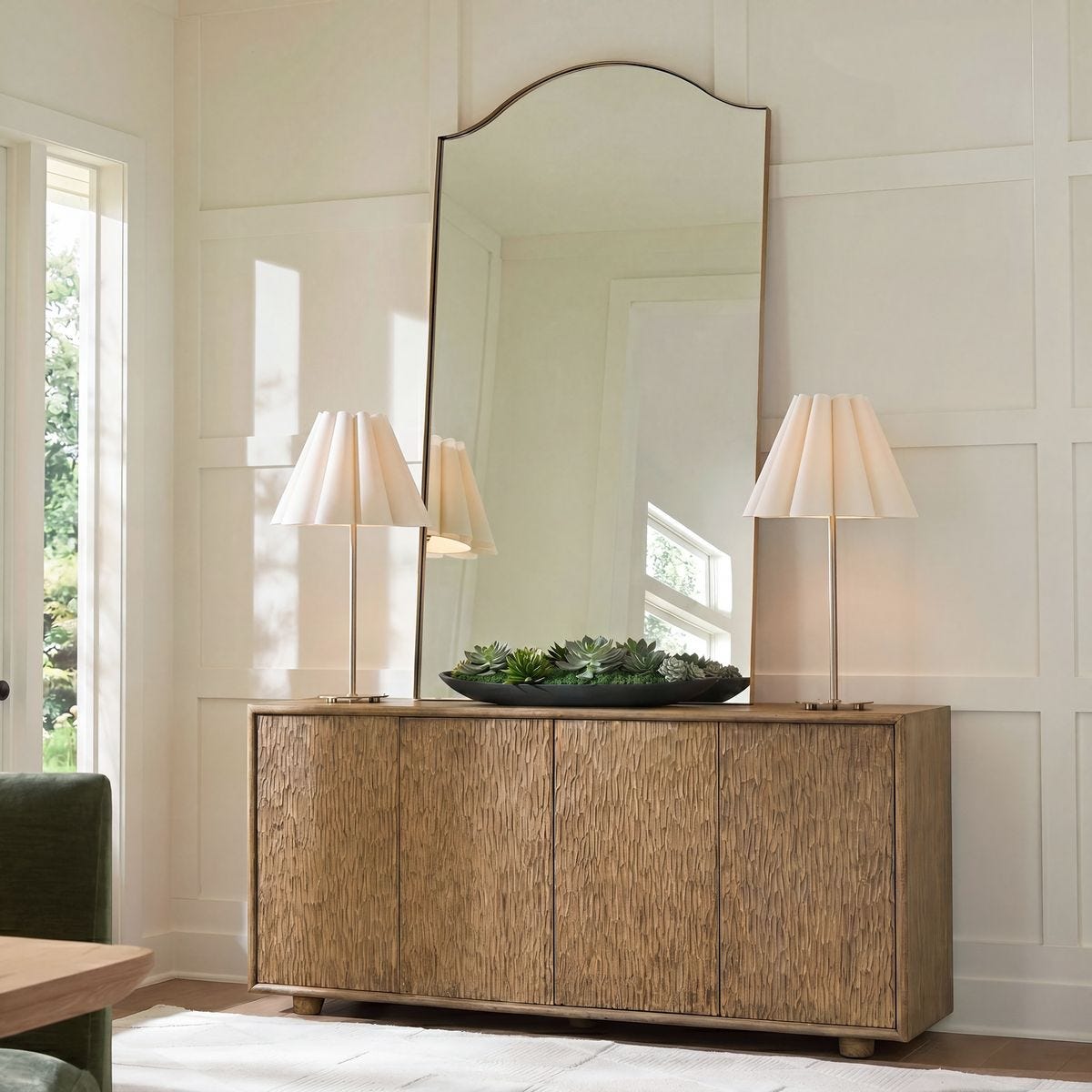 Stevenson 4 Door Cabinet, Natural