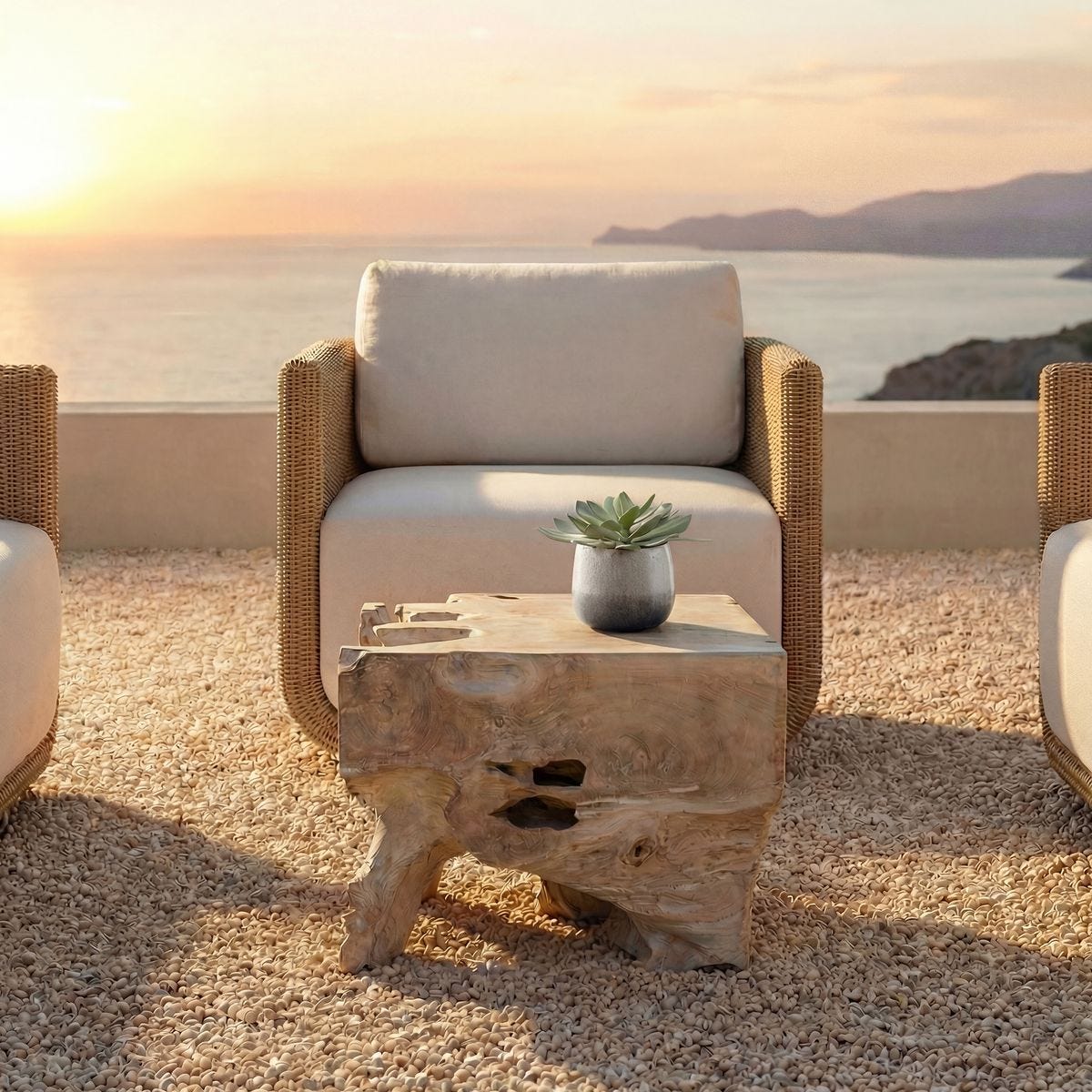 Deguara Indoor-Outdoor Coffee Table – Furniture by Uttermost | Sutter & Vale