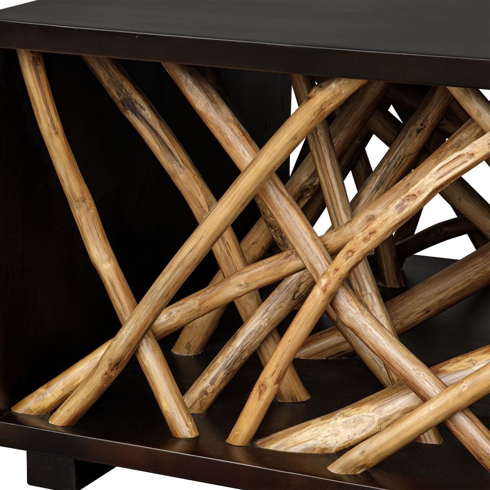 Teak Maze Coffee Table