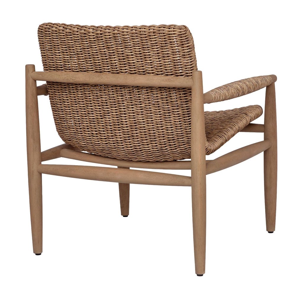 Sumba Outdoor Lounge Chair, Golden Flax
