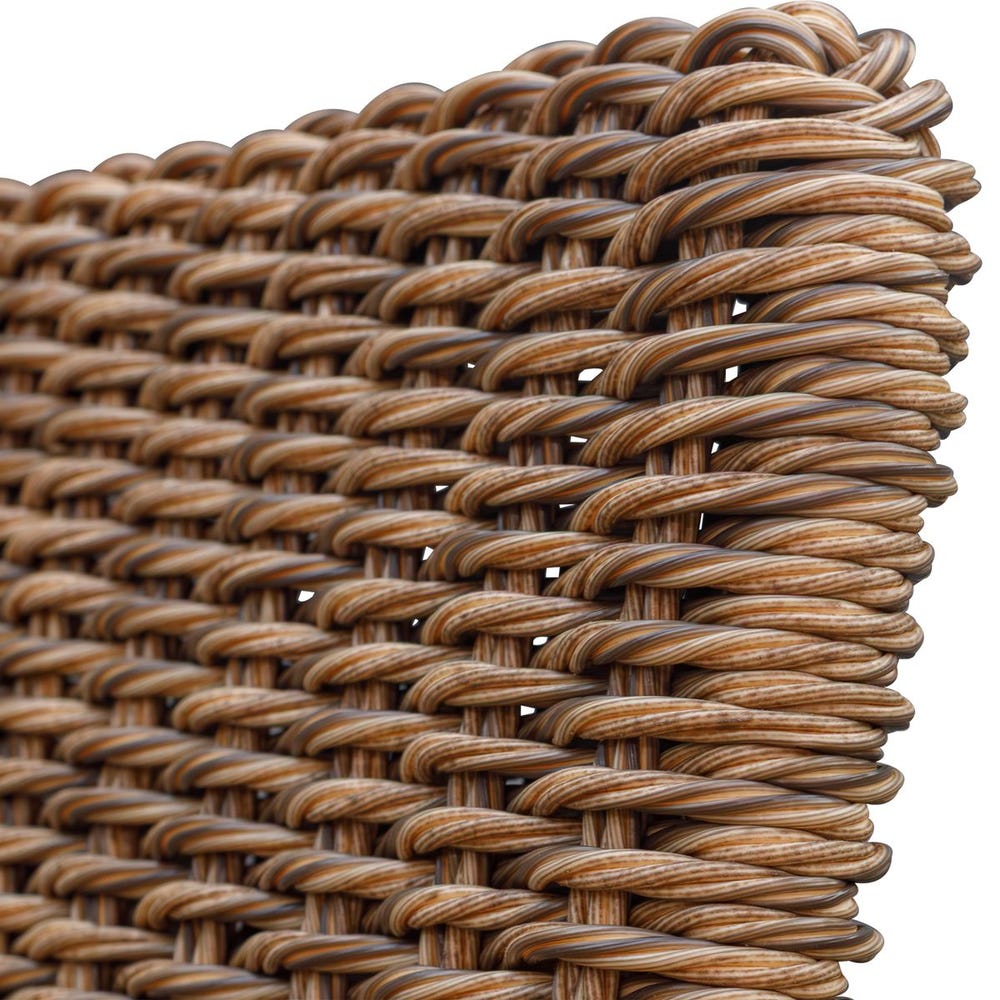 Sumba Outdoor Lounge Chair, Golden Flax