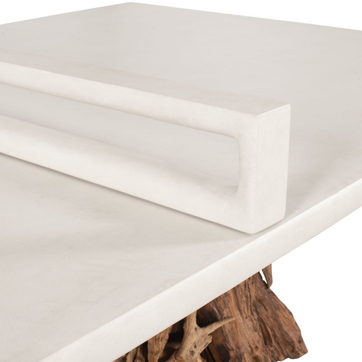 Stonewood Indoor-Outdoor Ping Pong Dining Table, 2 CARTONS by Uttermost