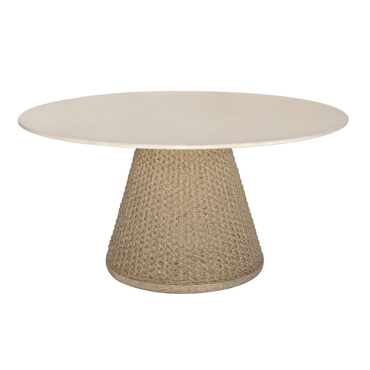 Cardoso Indoor-Outdoor Dining Table, 2 Cartons – Furniture by Uttermost | Sutter & Vale