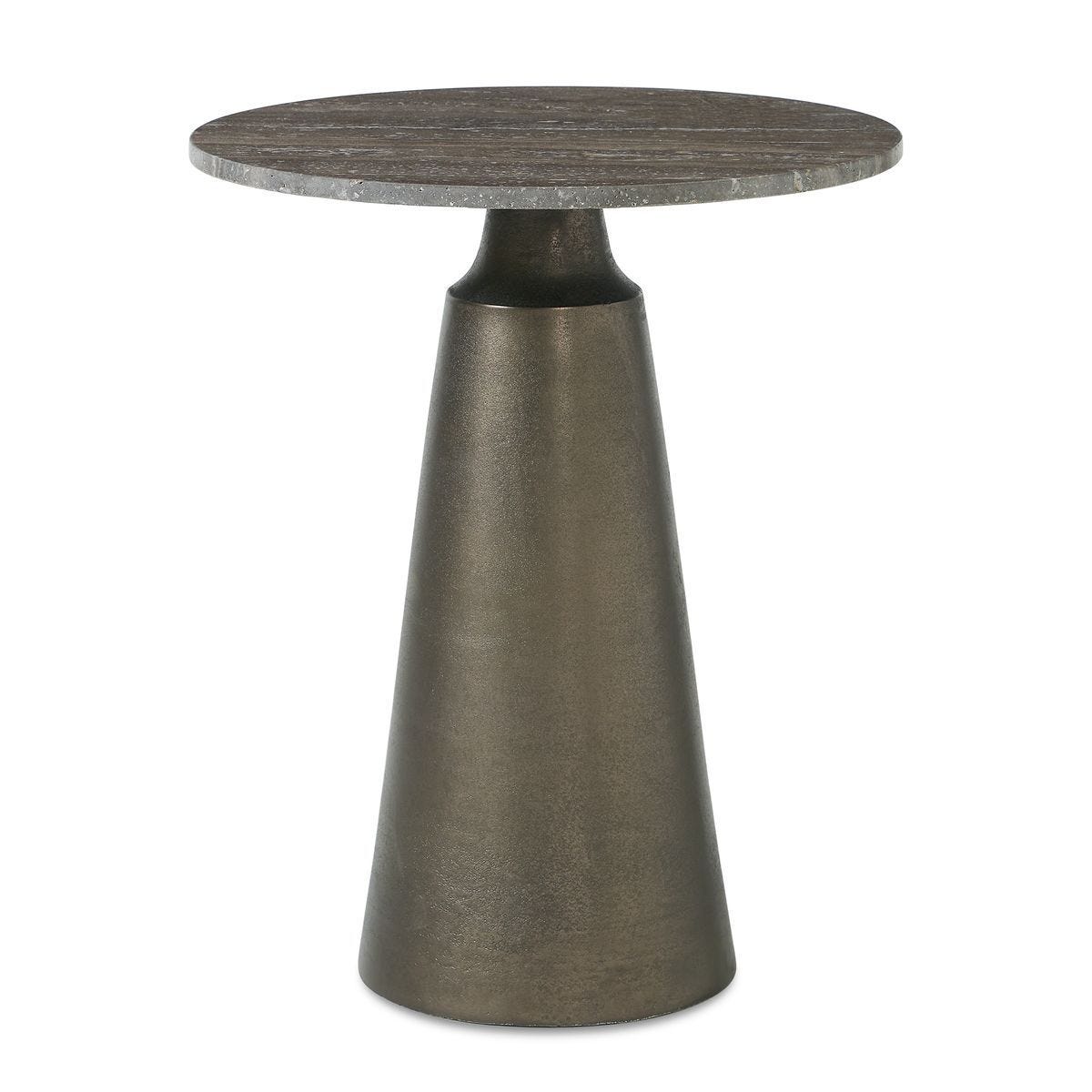 Midsummer Indoor-Outdoor Accent Table, Bronze, 2 CARTONS – Furniture by Uttermost | Sutter & Vale
