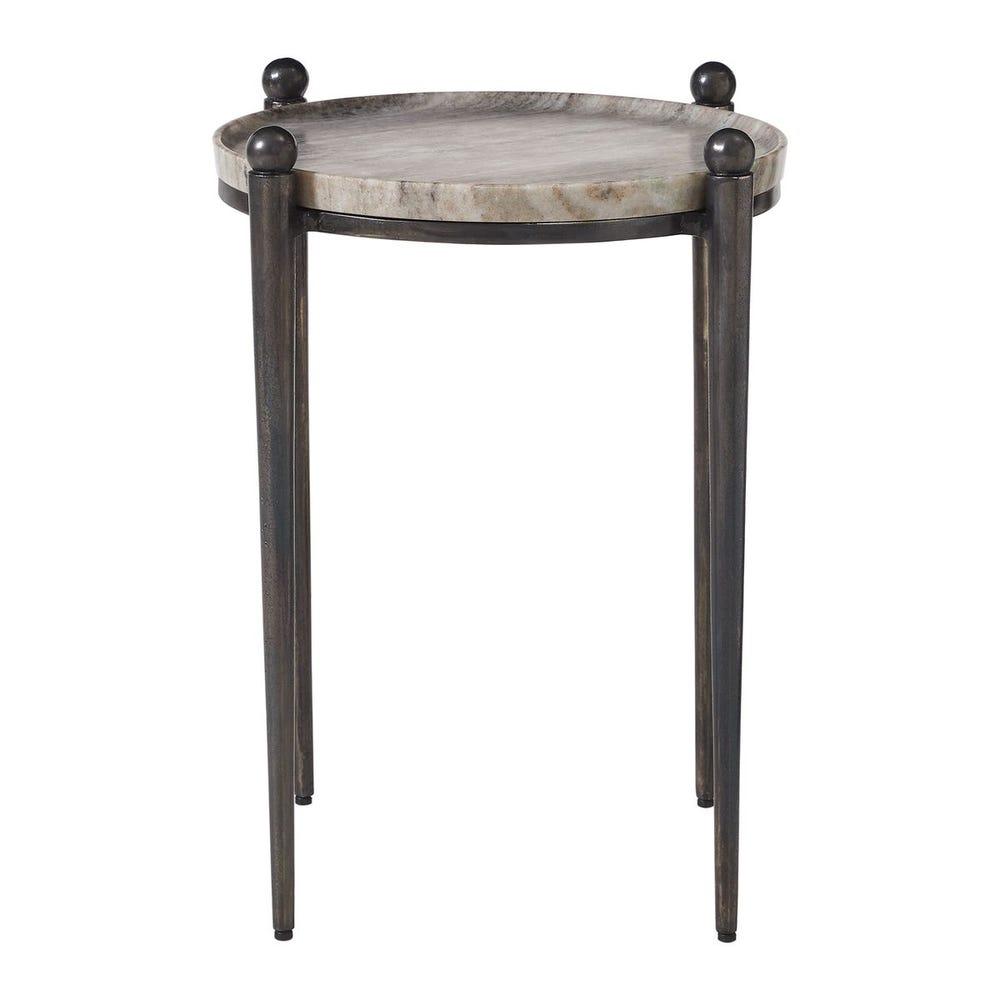 Nahunta Accent Table, Dark Bronze