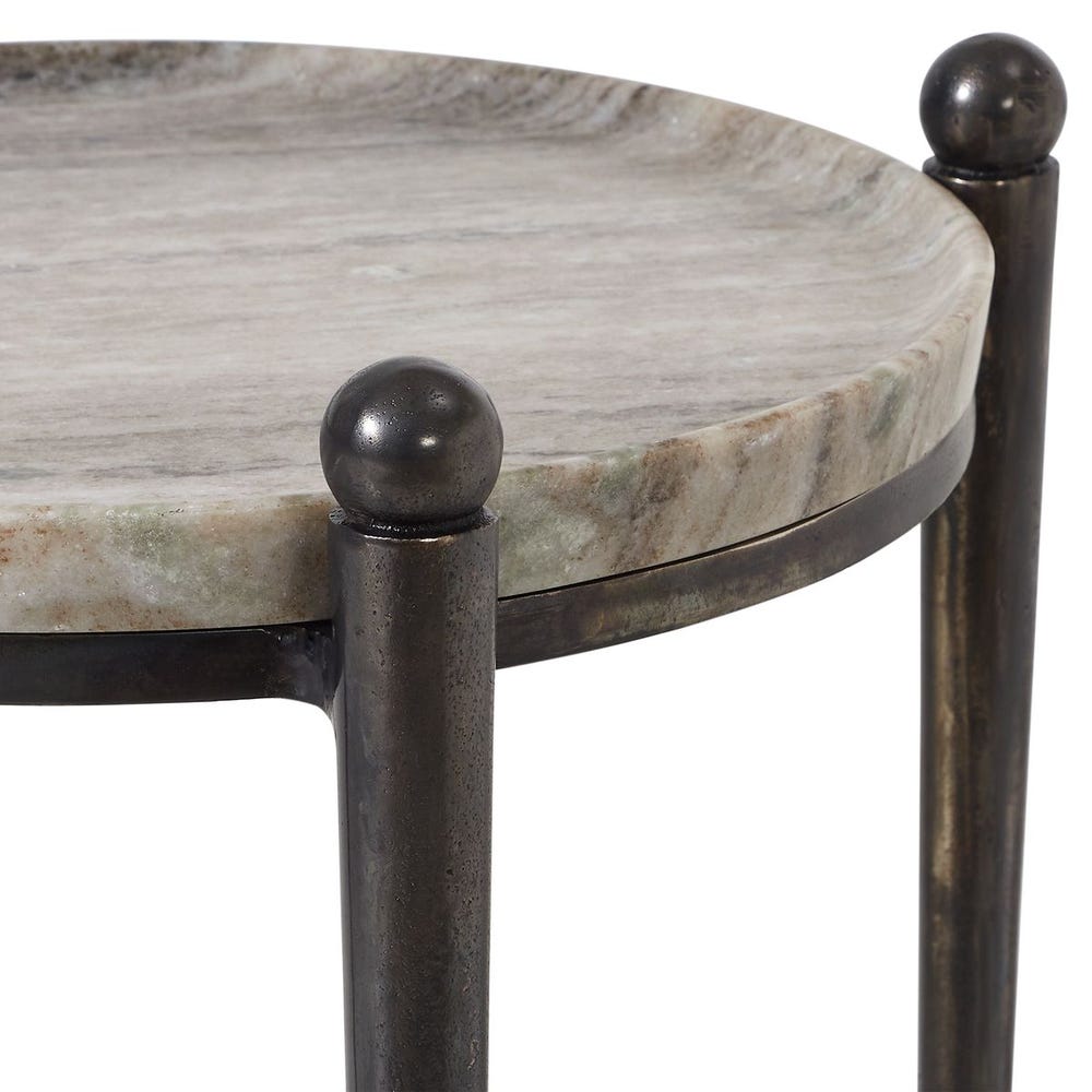 Nahunta Accent Table, Dark Bronze