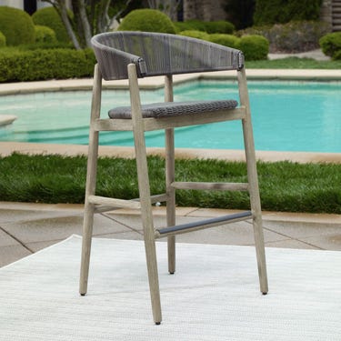 Dermott Outdoor Bar Stool
