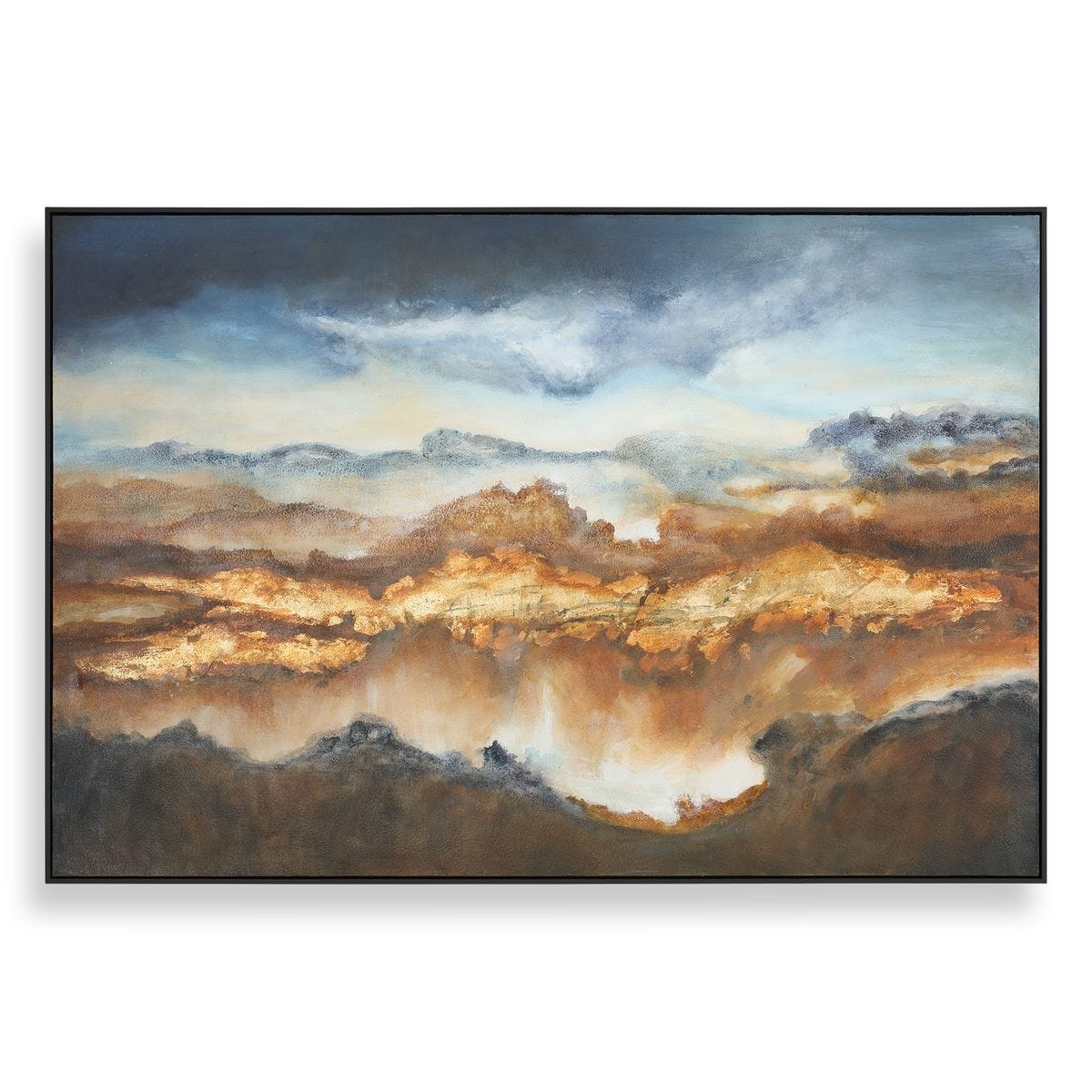 Valley Of Light Hand Painted Canvas – Art by Uttermost | Sutter & Vale