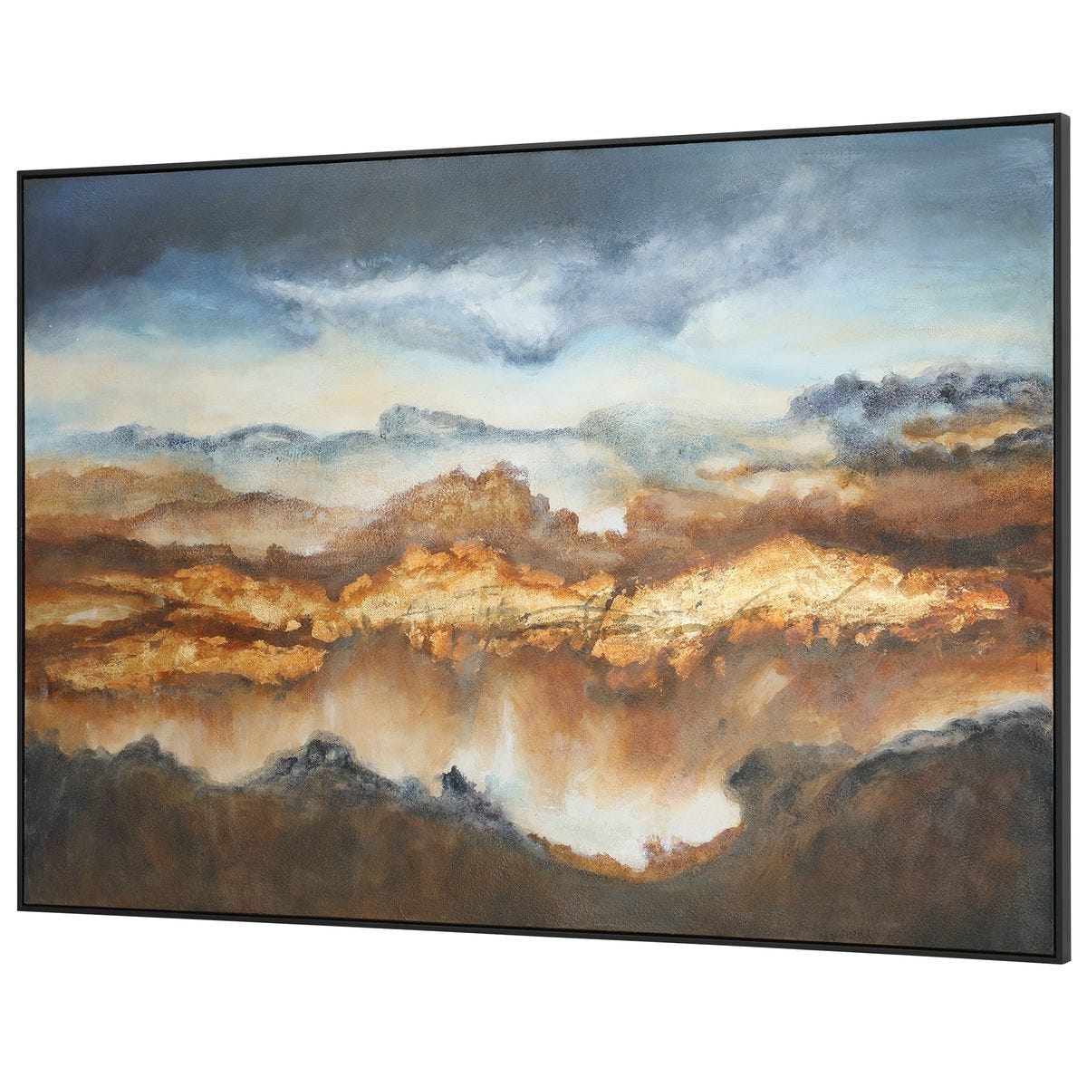 Valley Of Light Hand Painted Canvas – Art by Uttermost | Sutter & Vale