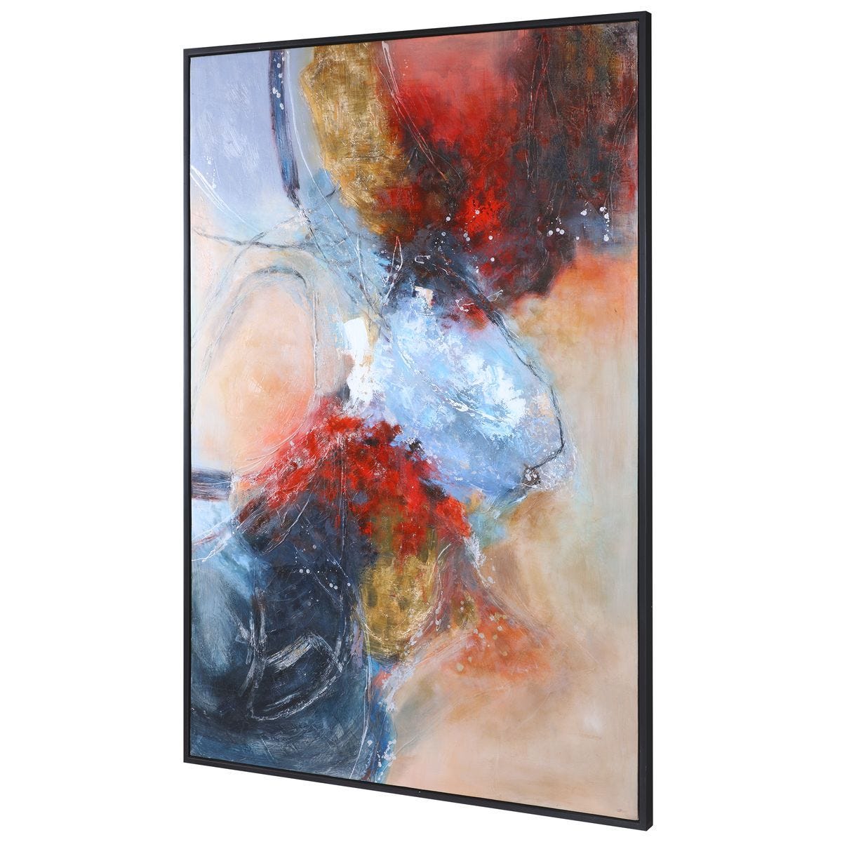 Summer Sunset Hand Painted Canvas – Art by Uttermost | Sutter & Vale