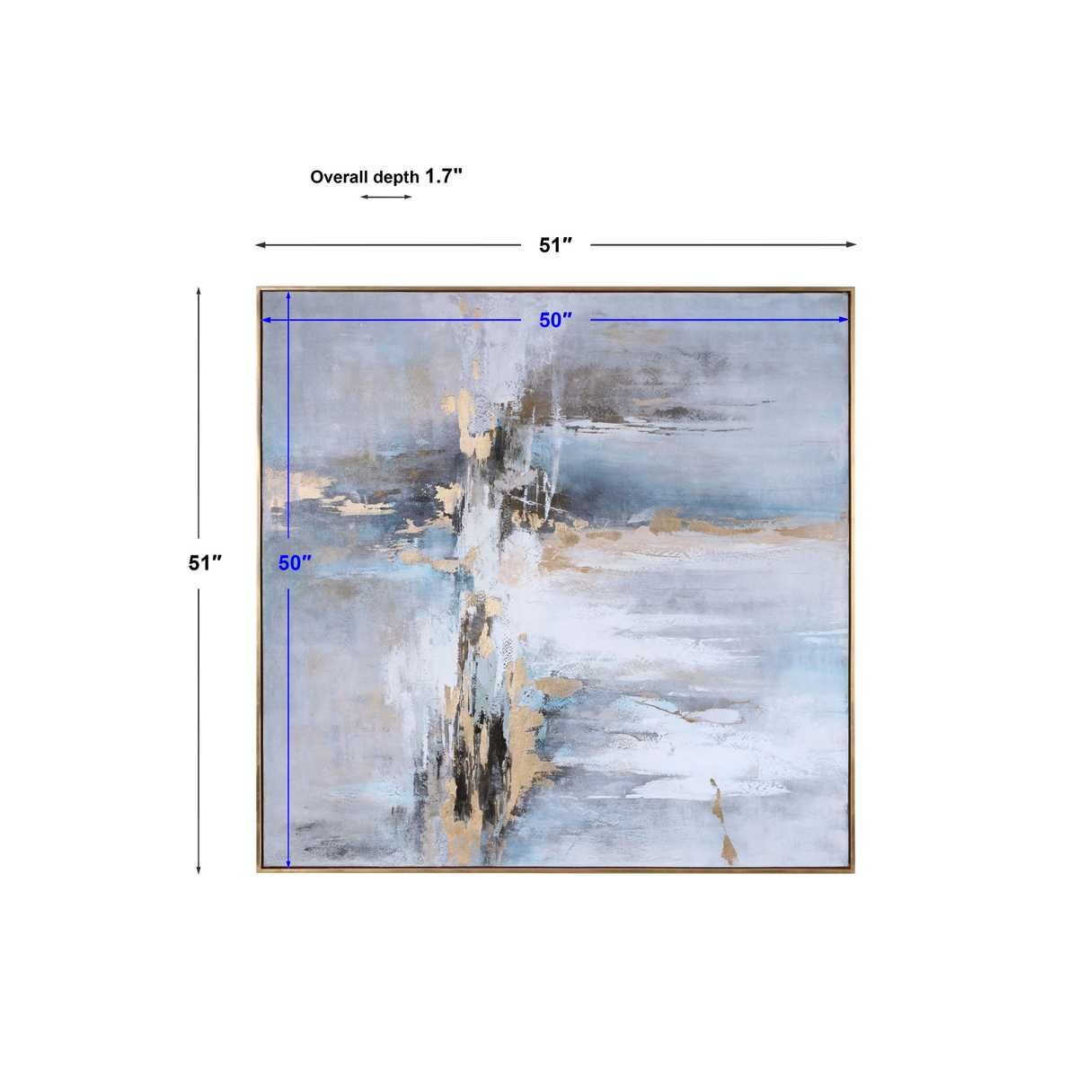 Road Less Traveled Hand Painted Canvas – Art by Uttermost | Sutter & Vale