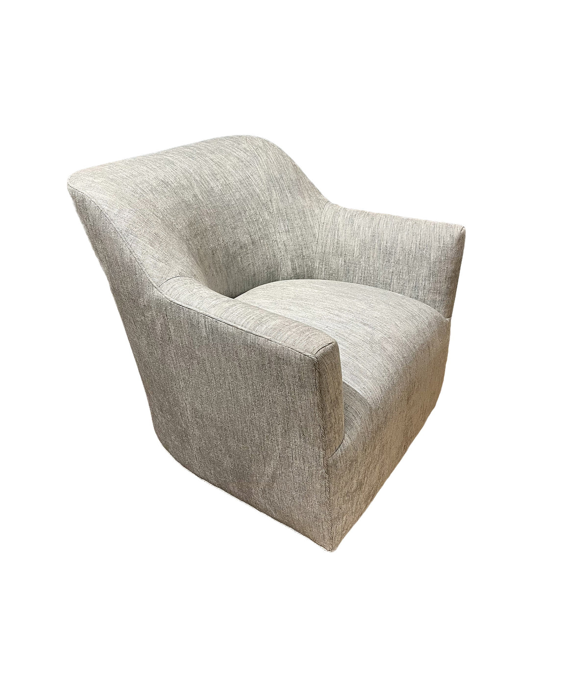 Walton Swivel Chair in Fitzgerald-Sky