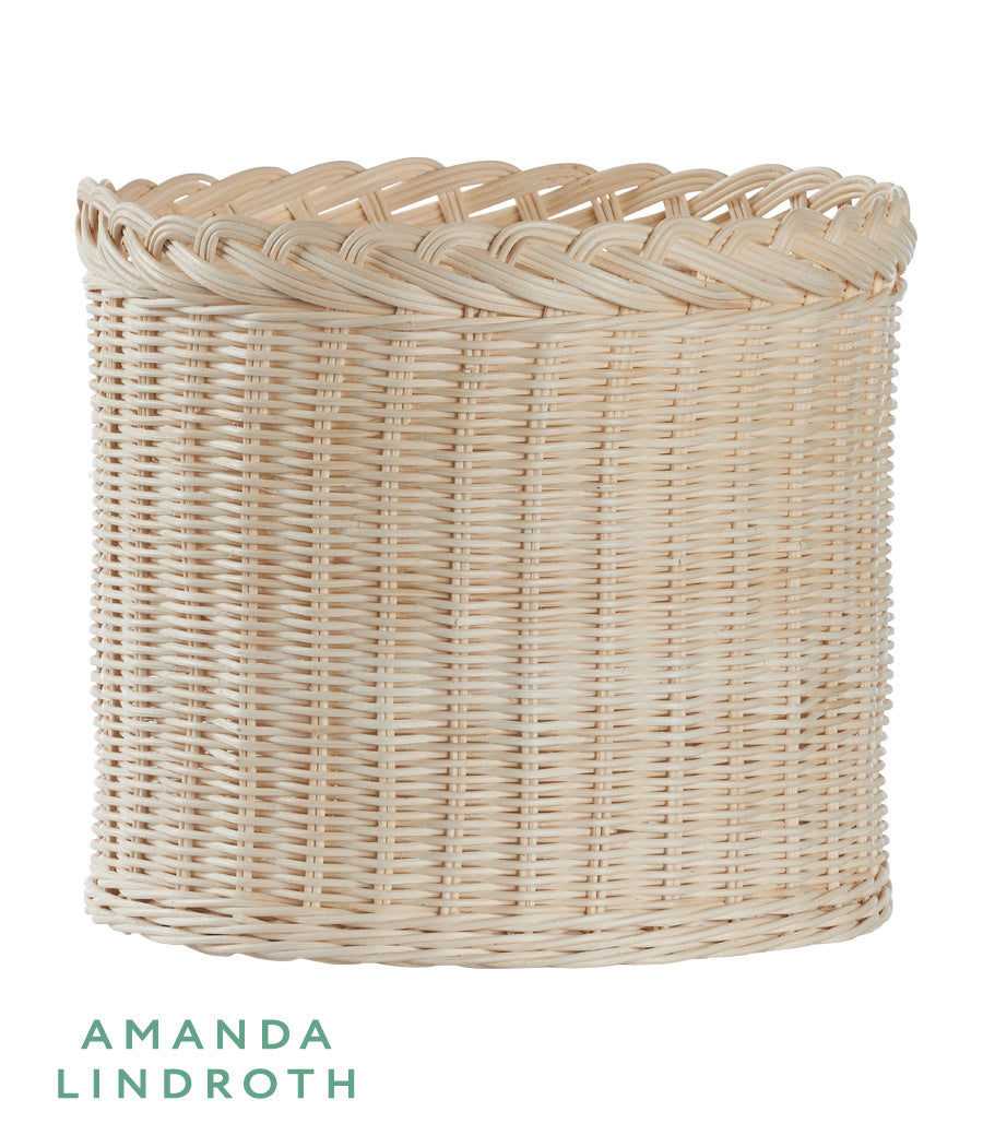 Braided Wicker Planter-Small