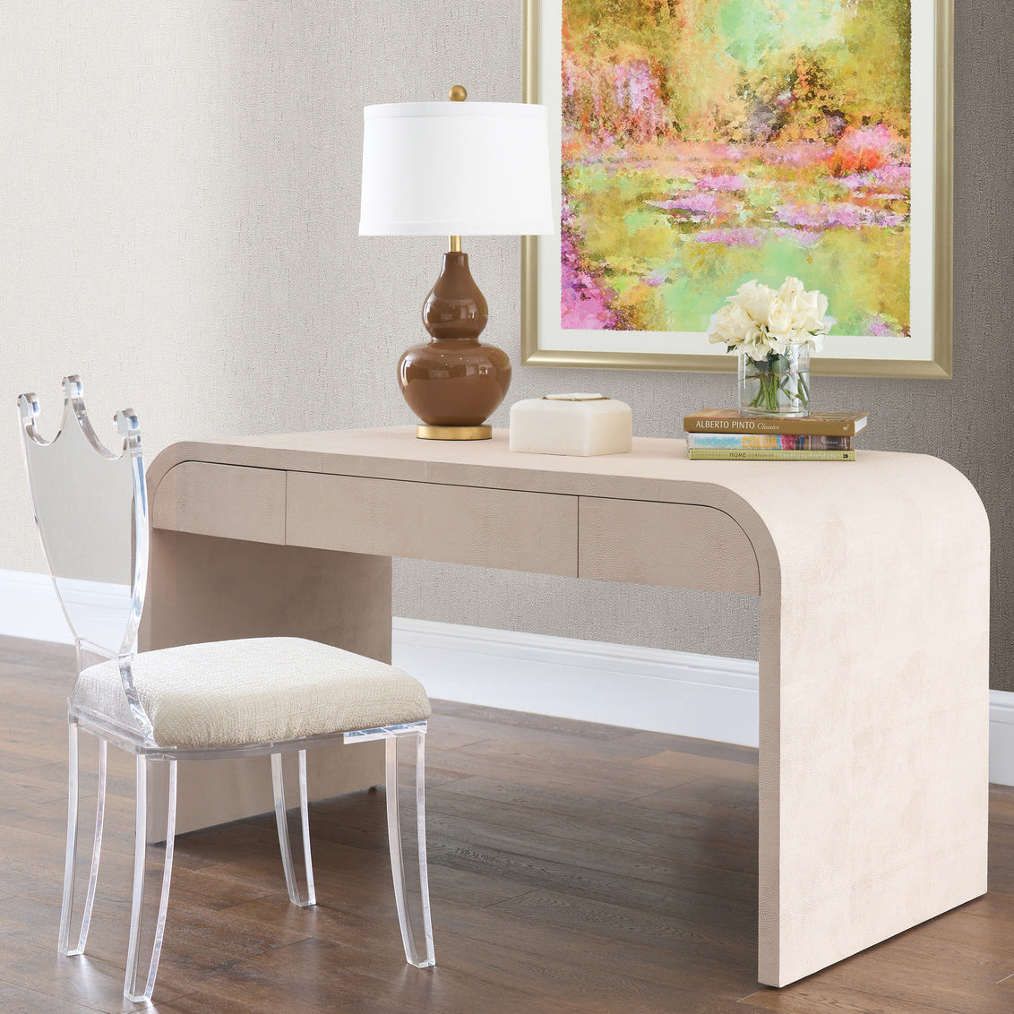 Summit Desk in 31.5 / Wood - Chelsea House