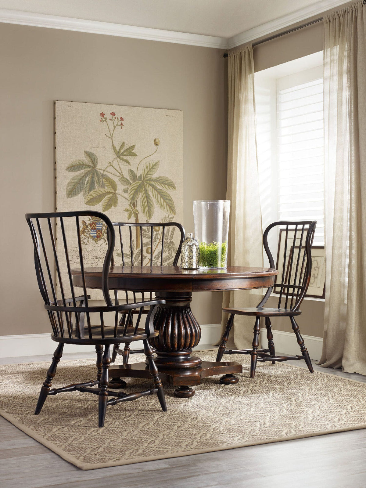 Sanctuary Spindle Arm Chair