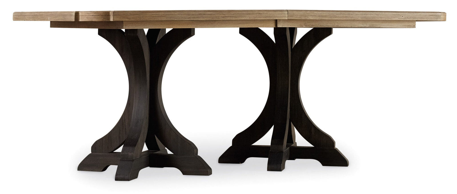 Rectangle Pedestal Dining Top With 2-20in Leaves