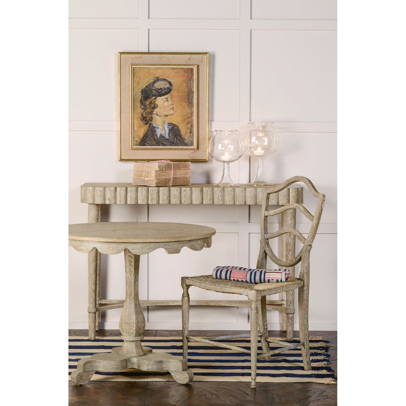 Bodiam Grey Oak Side Chair