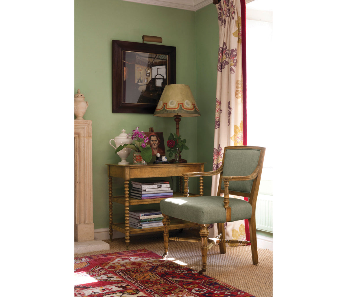 Tormarton Grey Fruitwood End Table