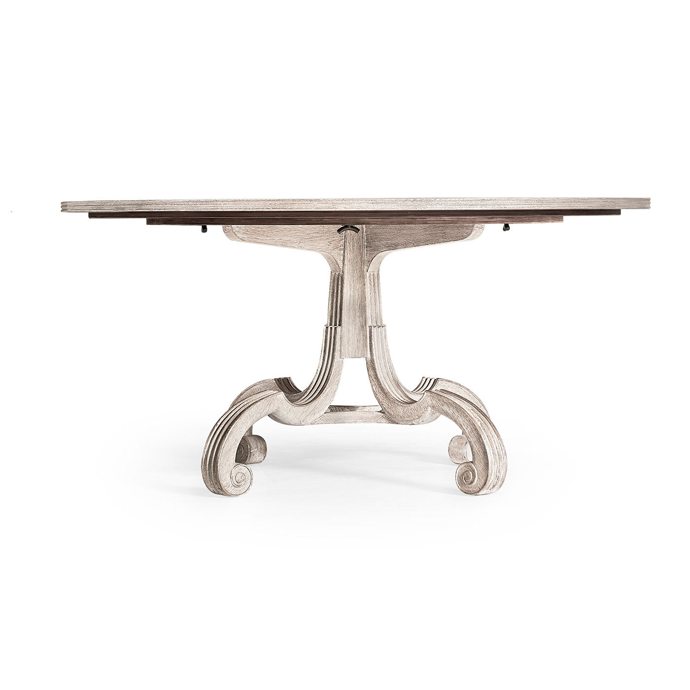 Lacock Venetian White Oak Dining Table 60"