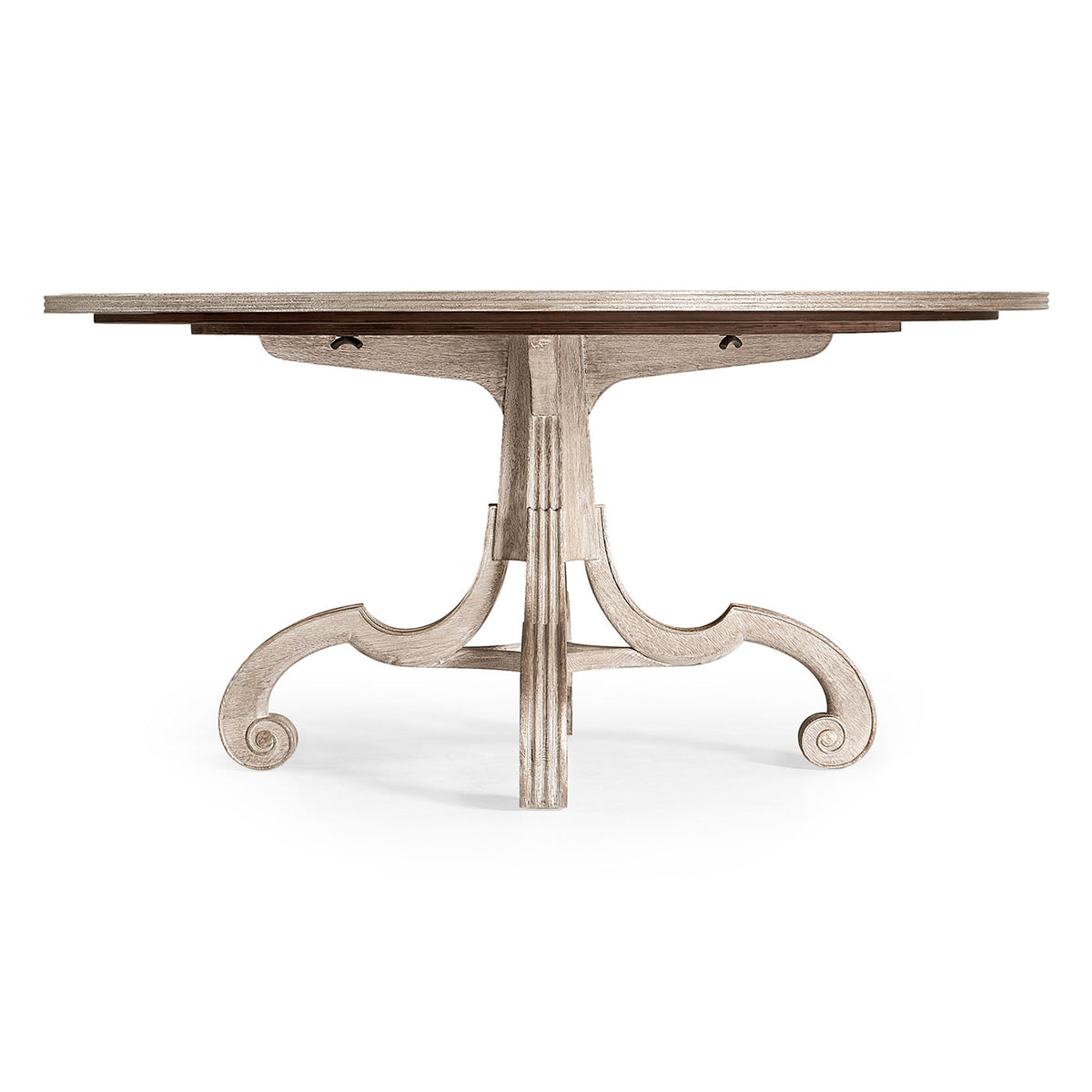 Lacock Venetian White Oak Dining Table 60"