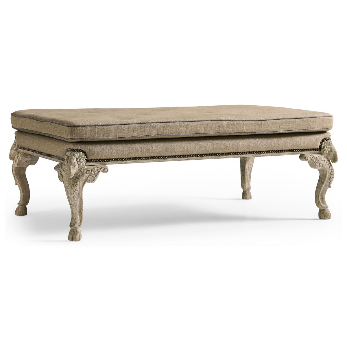 Small Tarporley Grey Oak Stool ( 530095-GYO )