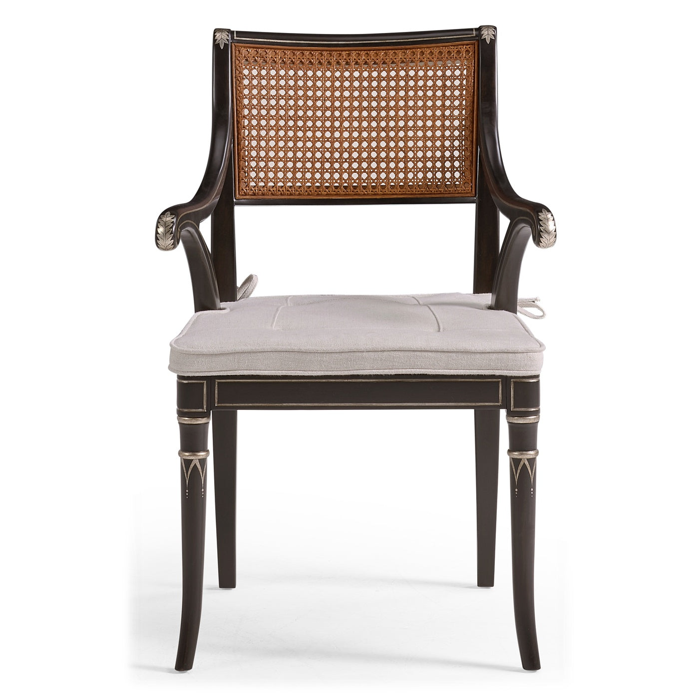 Linden Charcoal Wash Dining Arm Chair