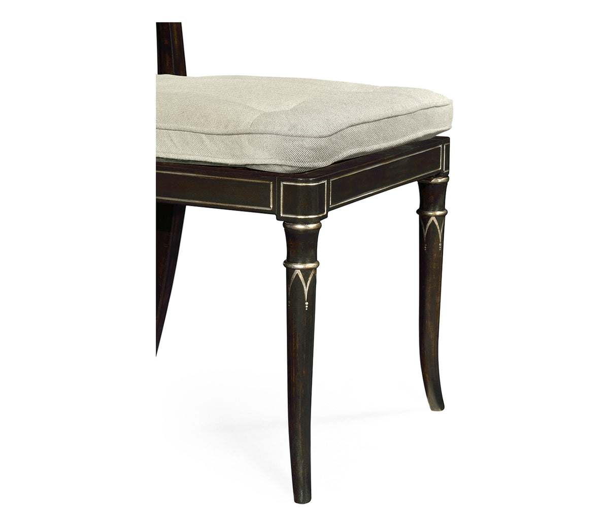 Linden Charcoal Wash Dining Side Chair