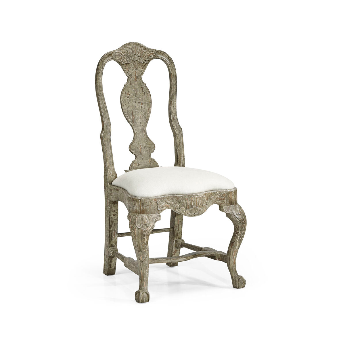 Jacob Country Distressed Dining Chair ( 530194-PCD )