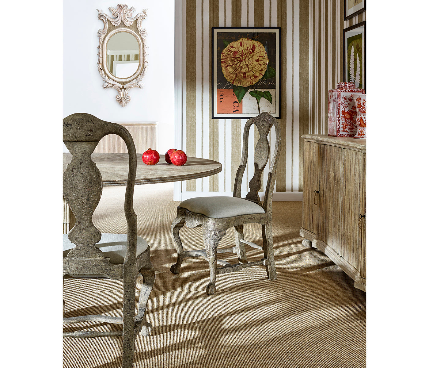 Belleville Washed Acacia Storage Cabinet