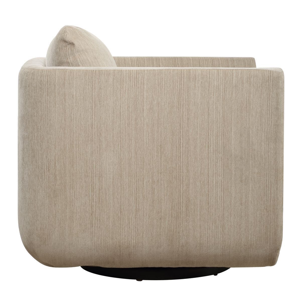 Abound Swivel Chair, Porcelain – Furniture by Uttermost | Sutter & Vale