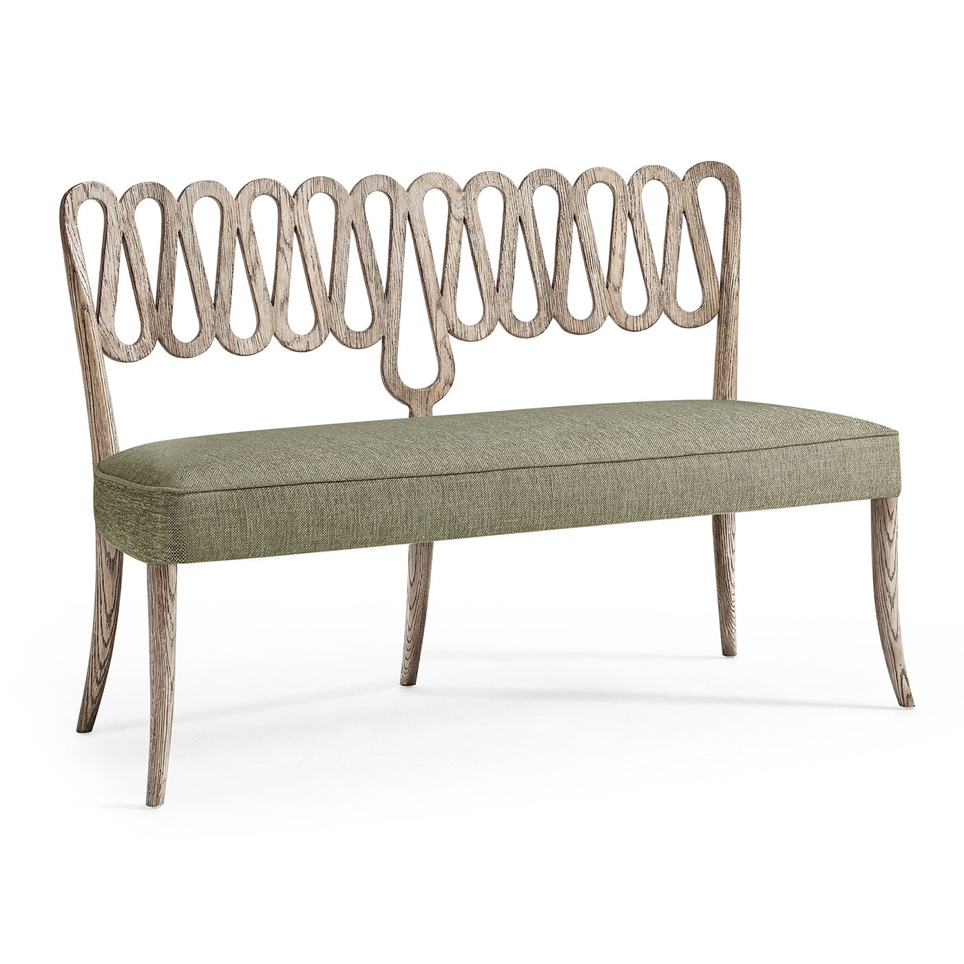 Ampney Grey Oak Dining Bench