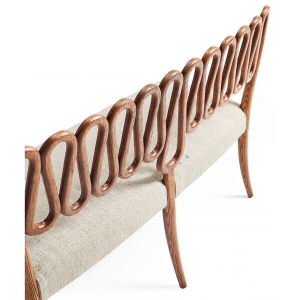 Ampney Toasted Oak Dining Bench