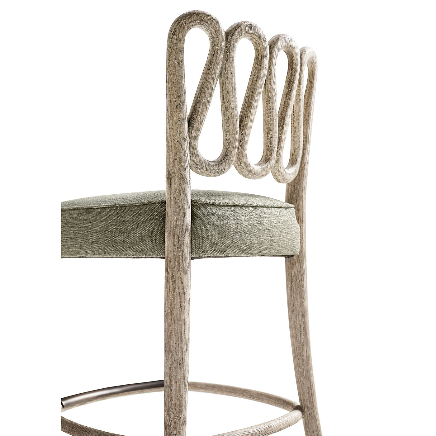 Ampney Grey Oak Bar Stool