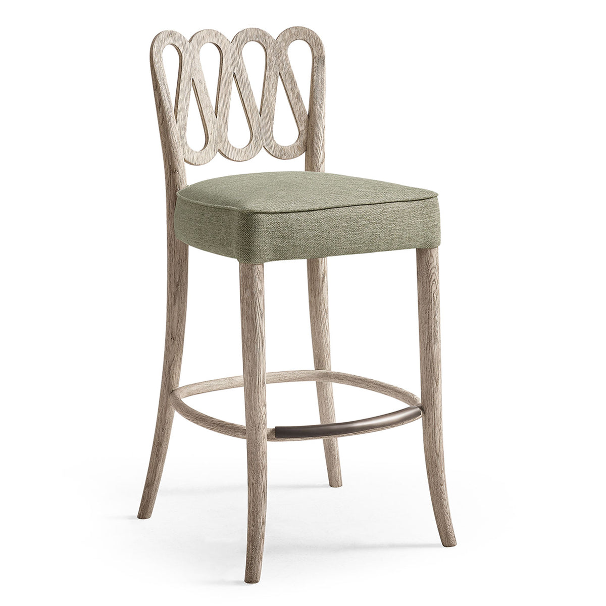 Ampney Grey Oak Bar Stool