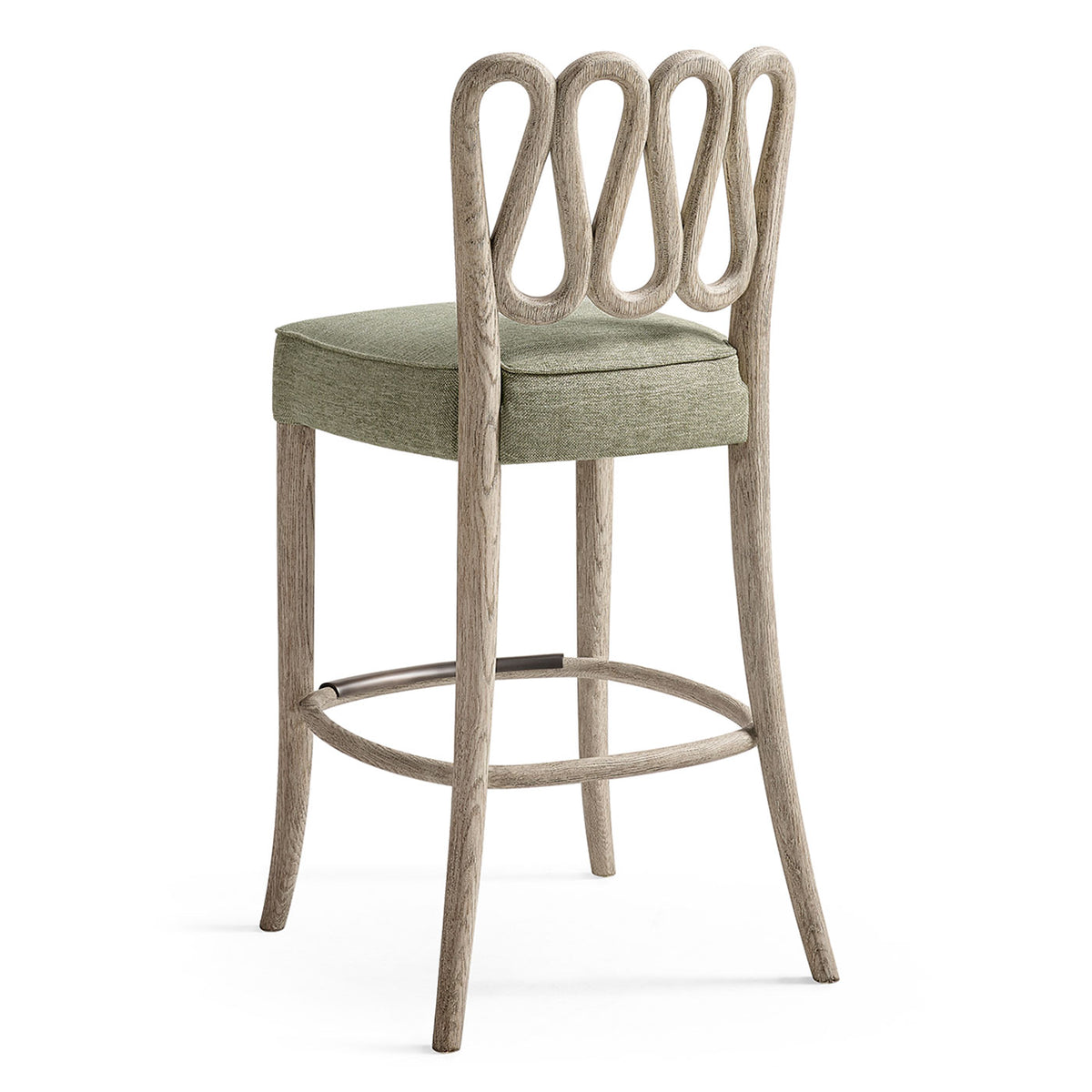 Ampney Grey Oak Bar Stool