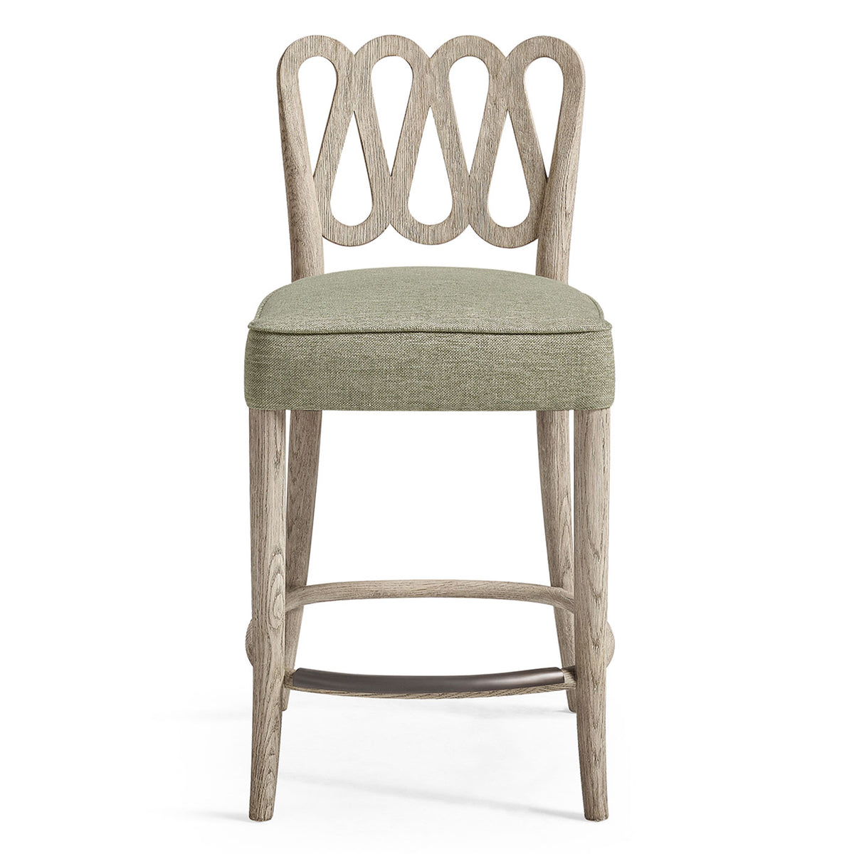 Ampney Grey Oak Counter Stool