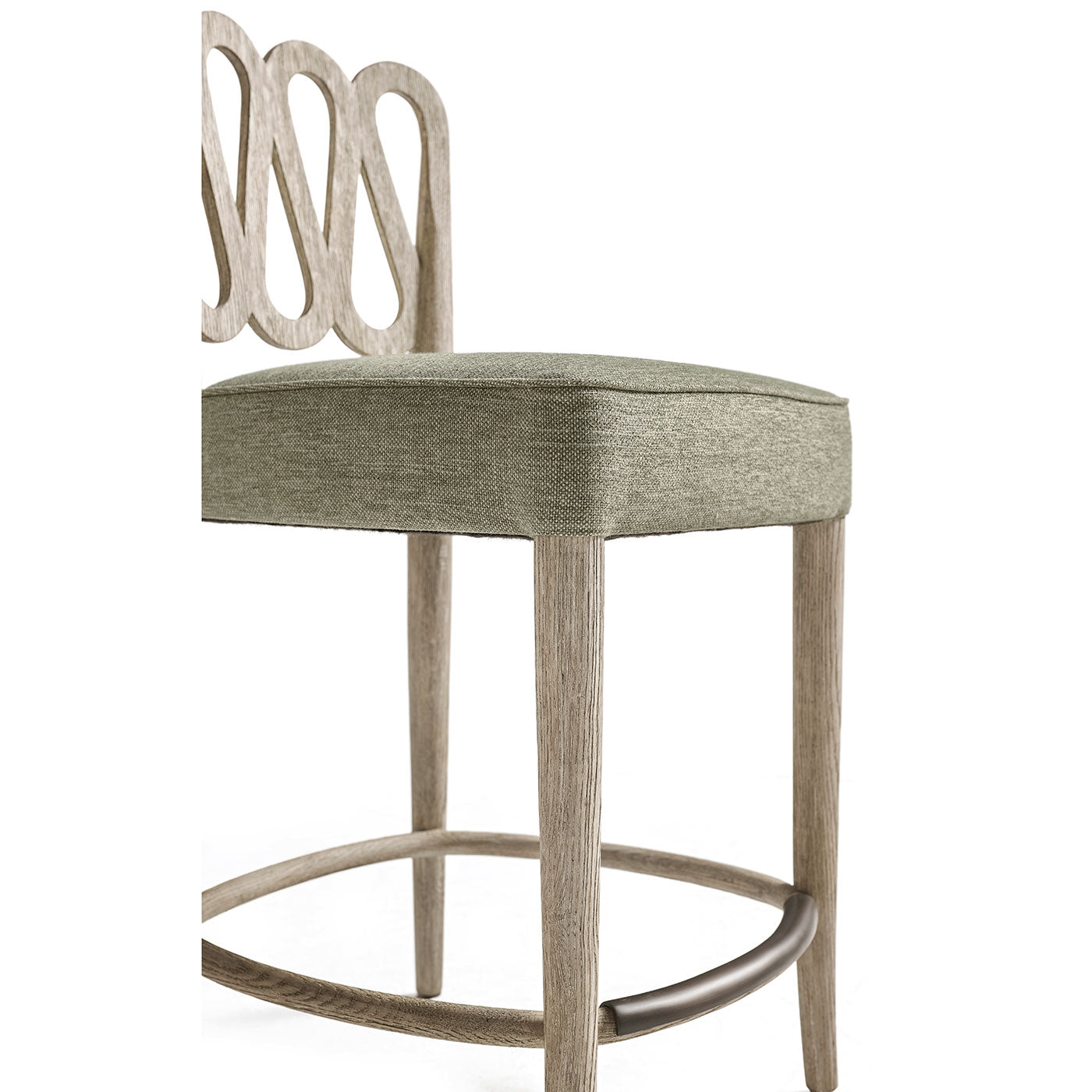 Ampney Grey Oak Counter Stool