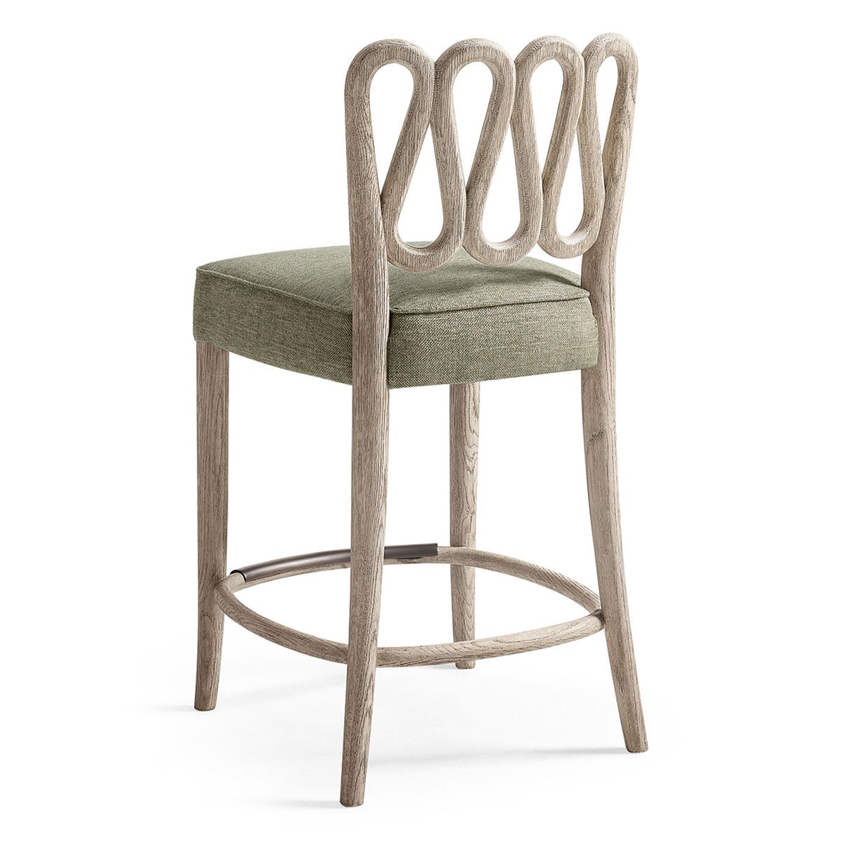 Ampney Grey Oak Counter Stool
