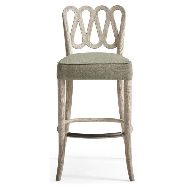 Ampney Grey Oak Bar Stool