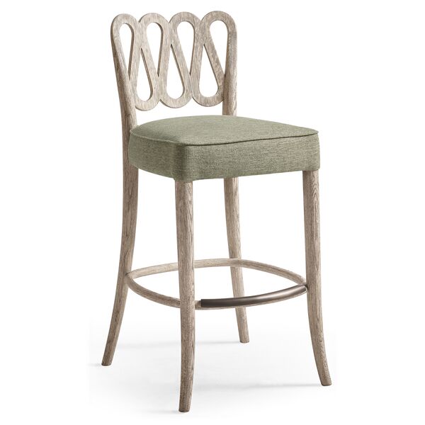 Ampney Grey Oak Bar Stool